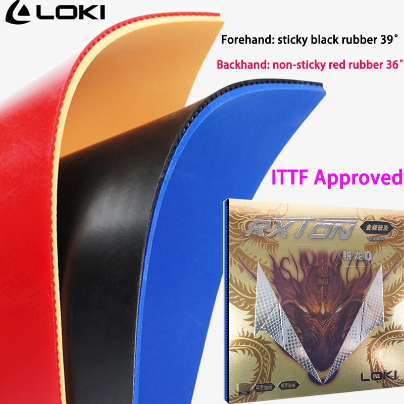 LOKI RXTON 1 FIRE DRAGON Table - Table Tennis Zhang Jike recension och pris